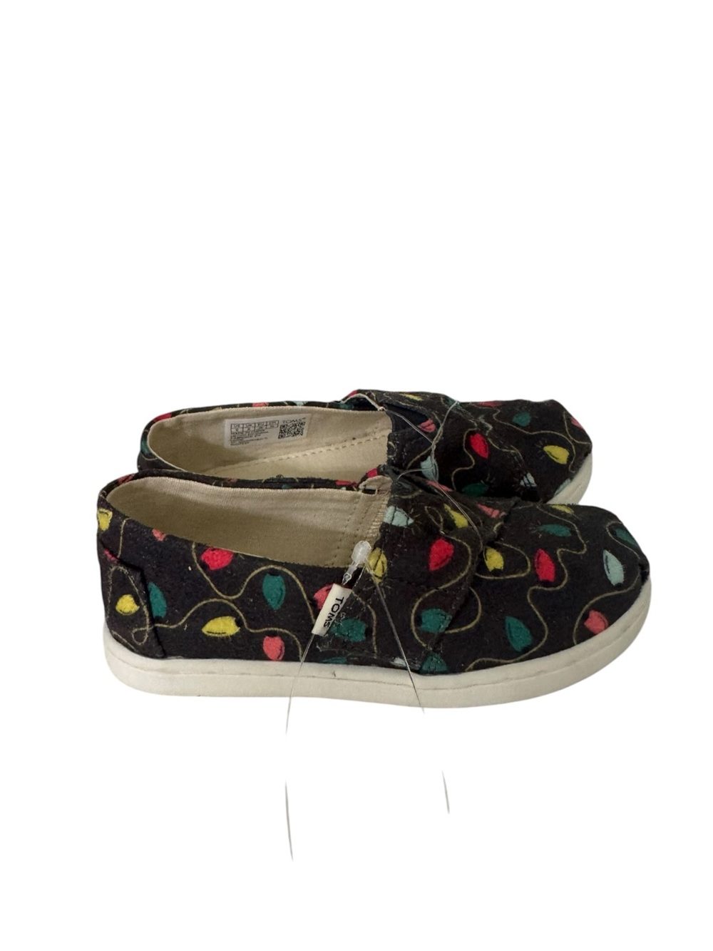 Toms Christmas Lights Shoes Toddler 9